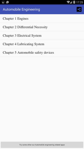 Automobile Engineering ภาพหน้าจอ 1