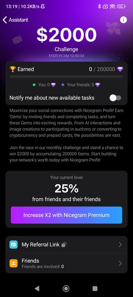 Nicegram: AI Chat for Telegram Capture d'écran 4