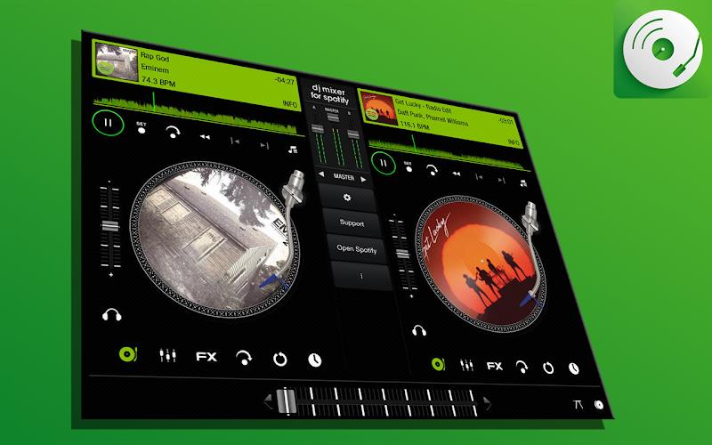 Djify - Dj mixer For spotify Screenshot 2