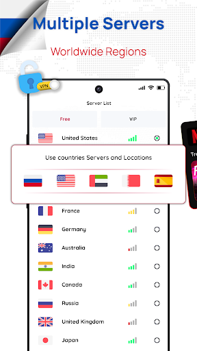 Russia VPN: Get Moscow IP Screenshot 2