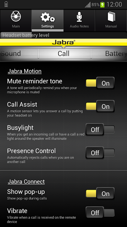 Jabra CONNECT Captura de tela 3