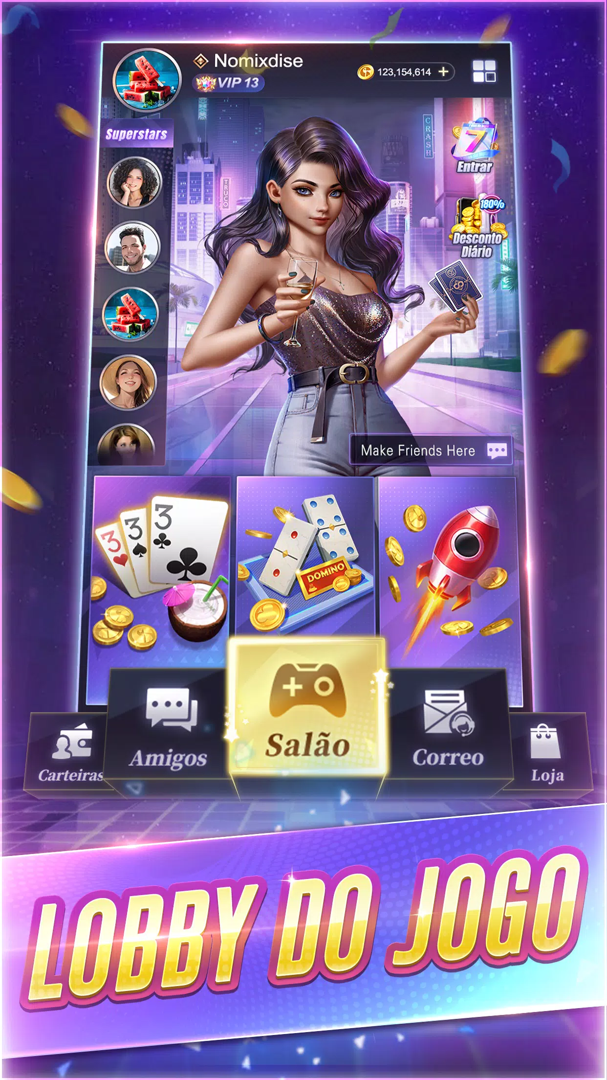 Golden Truco: Domino&Buraco Screenshot 1