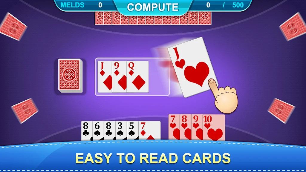 Rummy - Gin Rummy Card Games Captura de pantalla 2