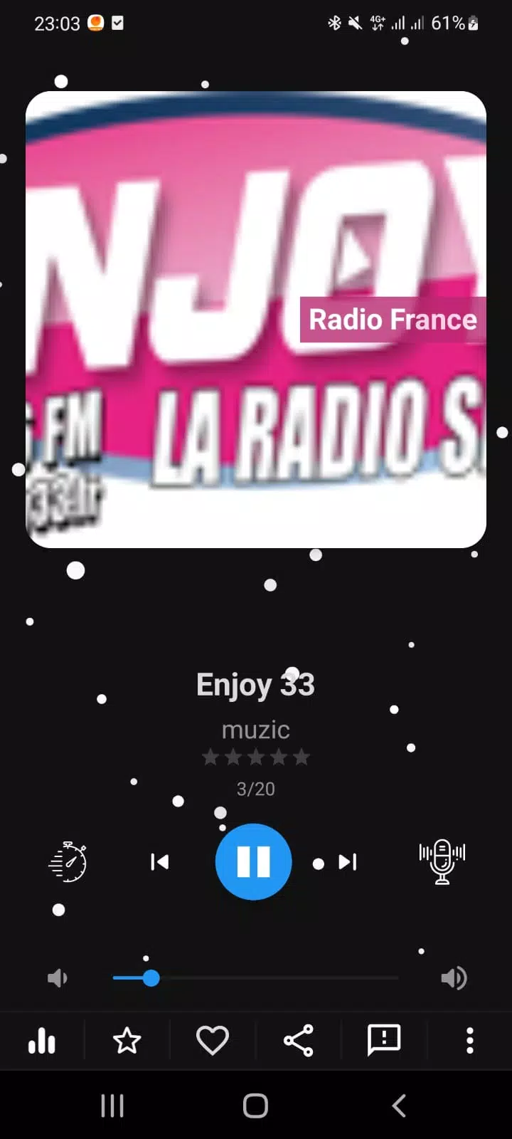 Schermata Radio France 2
