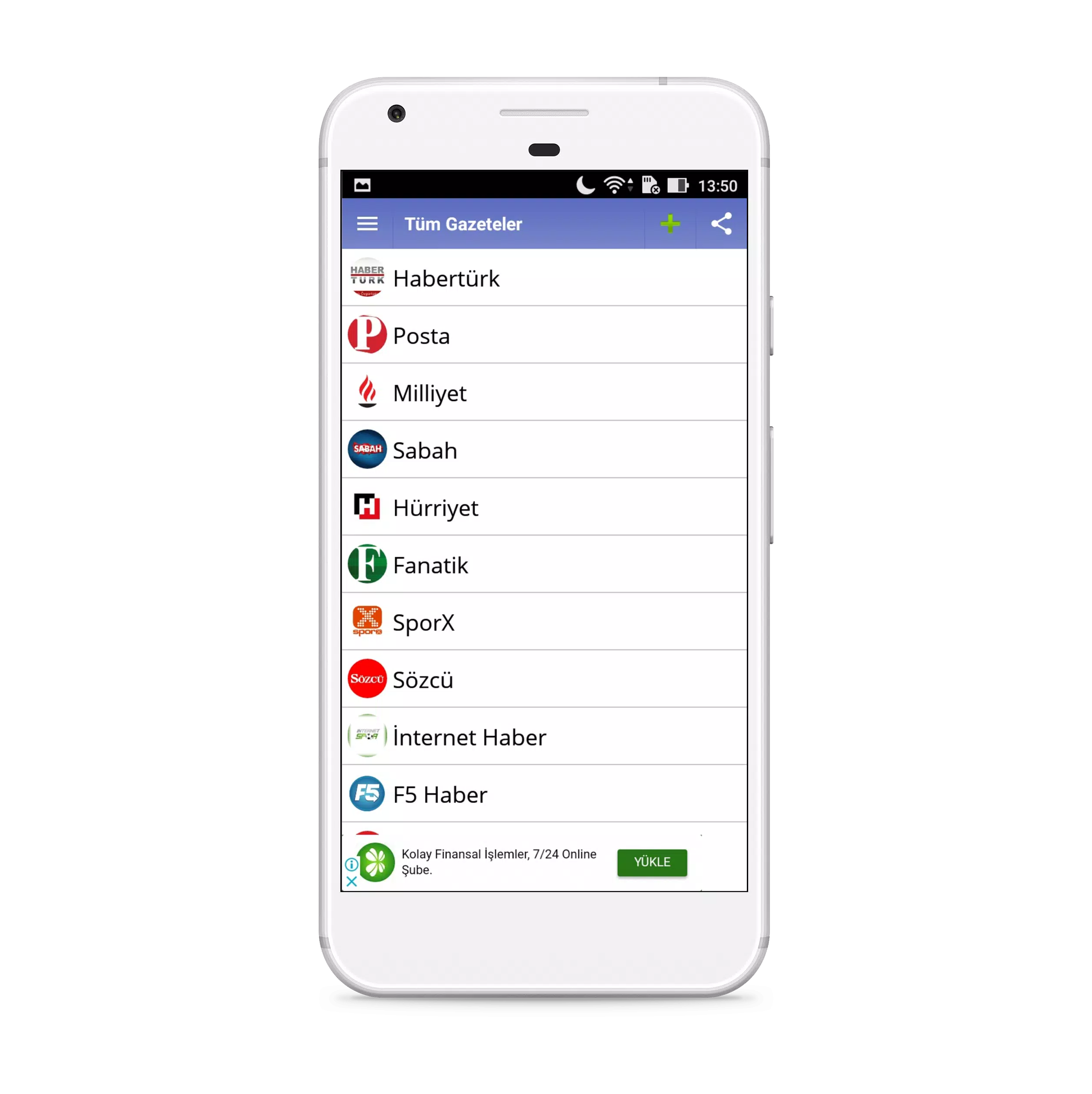 Newspapers Smart Browser ဖန်သားပြင်ဓာတ်ပုံ 1