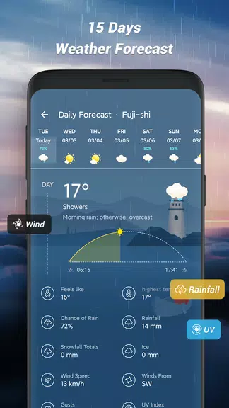 Local Radar Weather Forecast Schermafbeelding 3