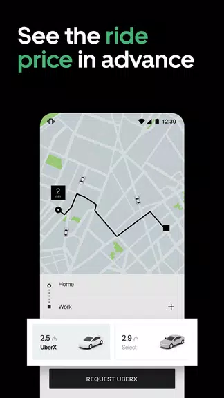 Uber AZ — Taxi & Delivery Schermafbeelding 2