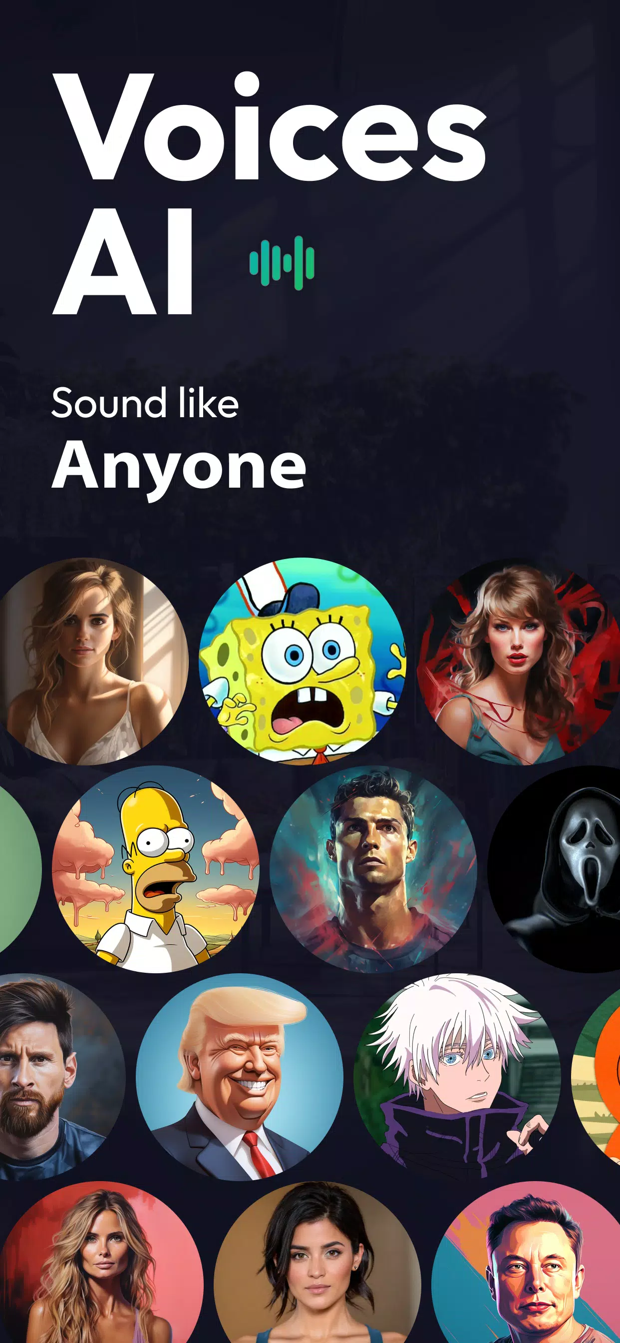 Voices AI ภาพหน้าจอ 1