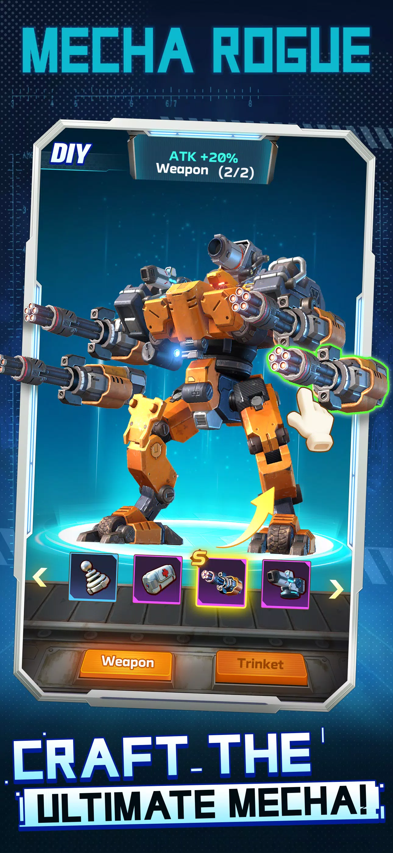 Mecha Rogue 스크린샷 1