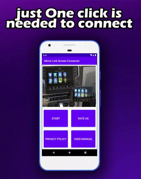 Schermata Mirror Link Screen Connector 1