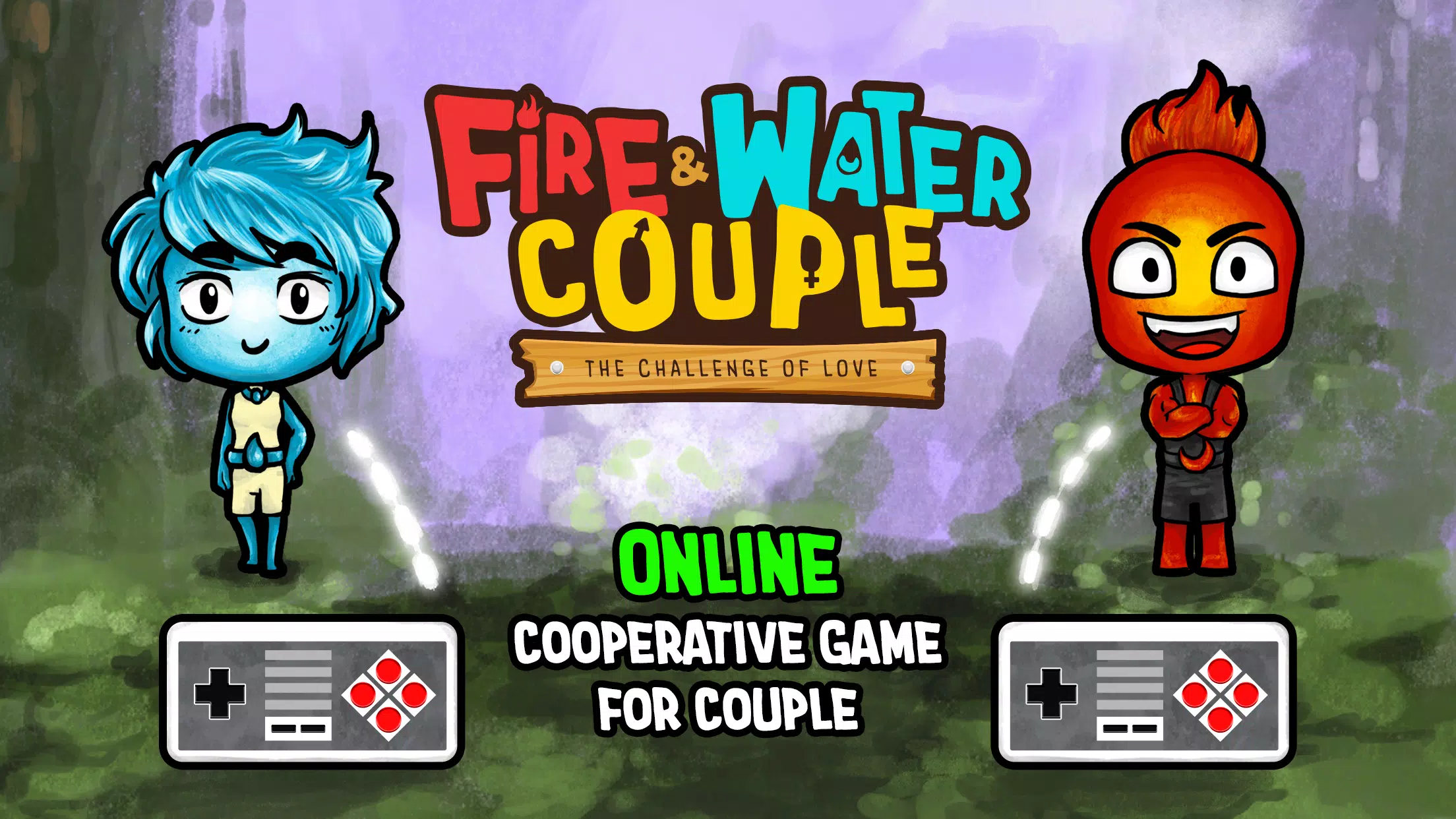 Schermata Fire and Water: Online Co-op 1