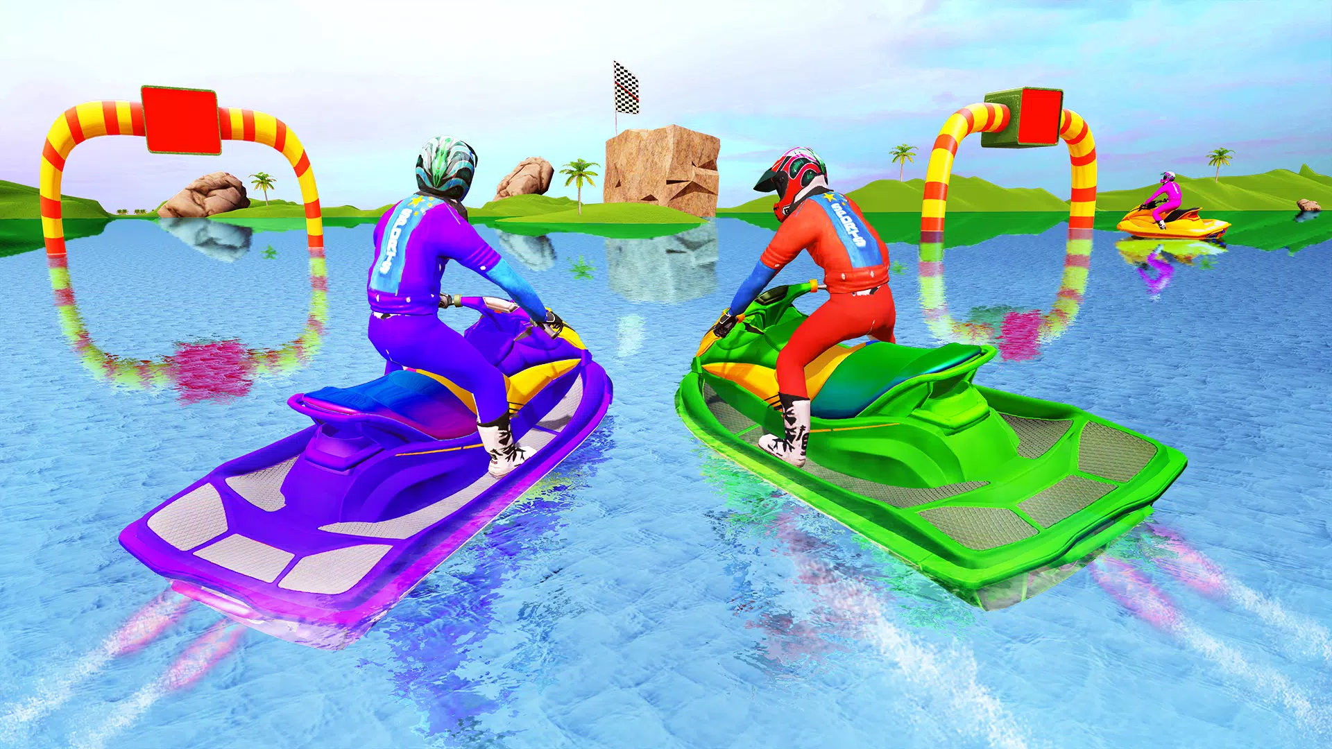 Jet Ski Games Boat Racing Game स्क्रीनशॉट 3