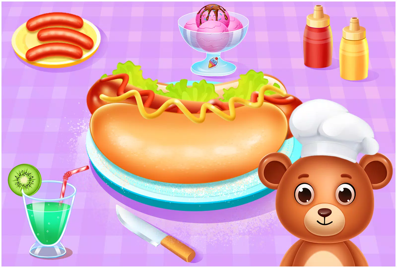 Animal Cafe Cooking Game Screenshot 2
