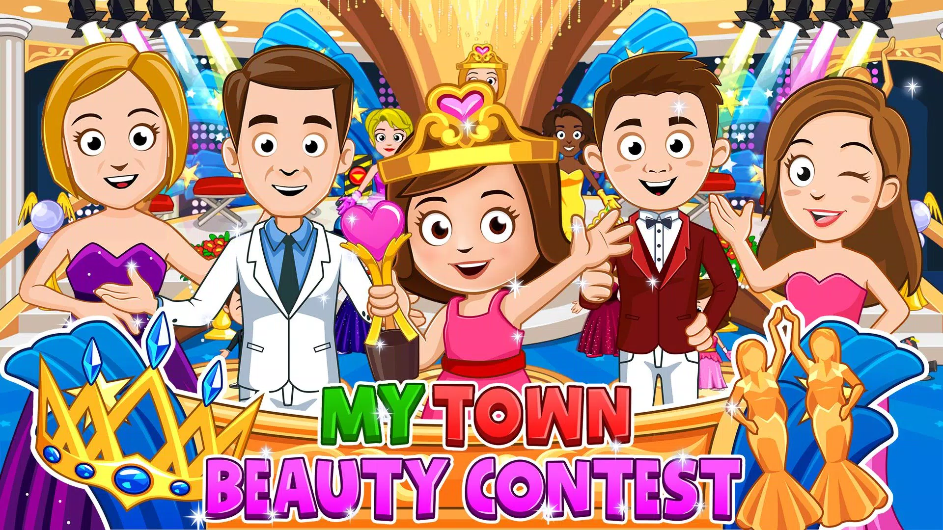 My Town : Beauty contest ဖန်သားပြင်ဓာတ်ပုံ 1