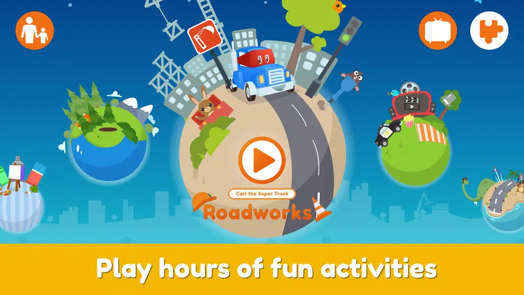 Car City World: Montessori Fun Ảnh chụp màn hình 1
