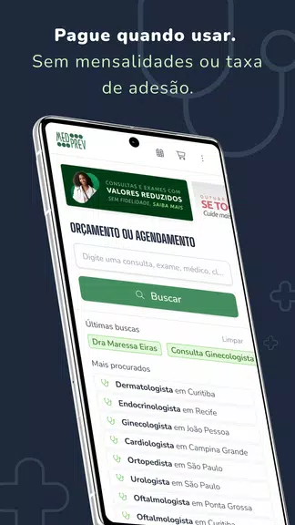 Medprev: Agende Médico e Exame Скриншот 1