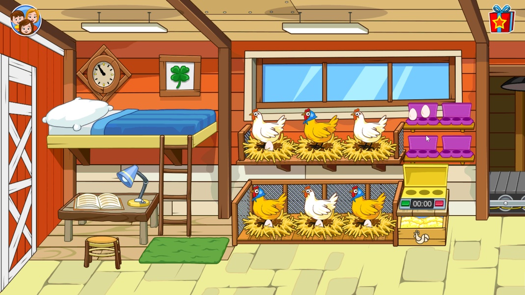 My Town Farm Animal game Zrzut ekranu 3