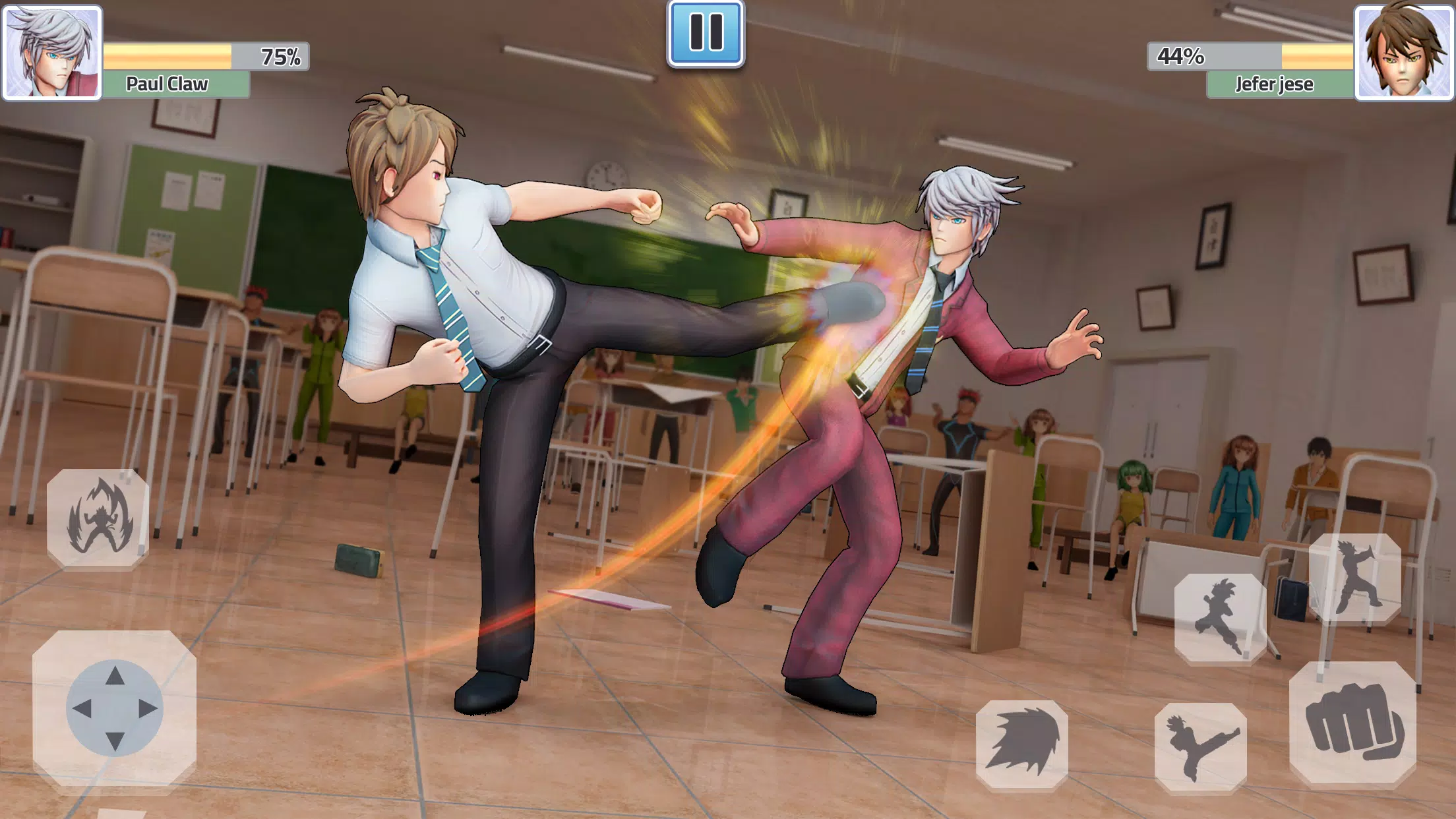 High School Fighting Game ภาพหน้าจอ 3