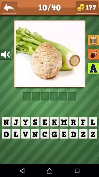 Schermata Vegetables Quiz 4