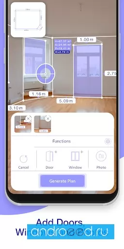 ARPlan 3D Tape Measure Ruler Floor Plan Creator Ekran Görüntüsü 2