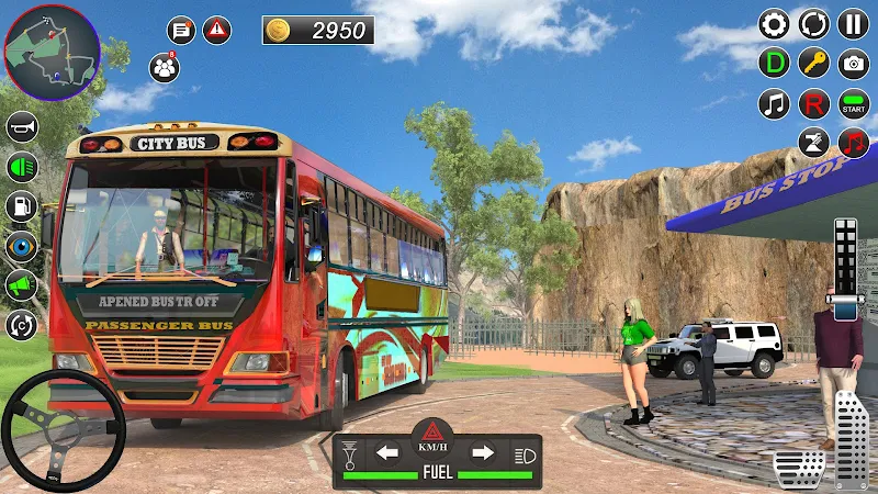 Bus Simulator: Real Bus Game ภาพหน้าจอ 4