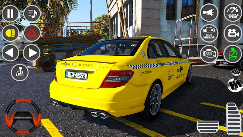 US Prado Car Taxi Simulator 3D Capture d'écran 4