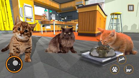 Cat Simulator Games 2023 Tangkapan skrin 4