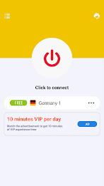 VPN Germany - DE VPN Proxy Ekran Görüntüsü 1