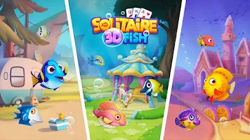 Solitaire 3D Fish ภาพหน้าจอ 3