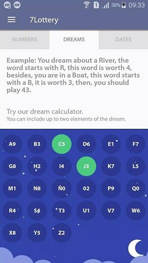 Schermata Lottery 7 4