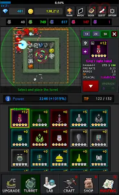 Grow Turret TD : Idle Clicker Screenshot 3