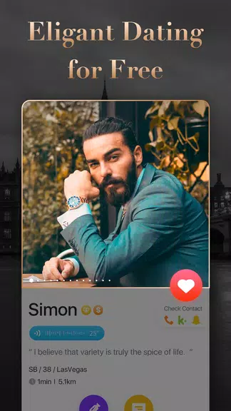 Sudy - Elite Dating App Capture d'écran 2