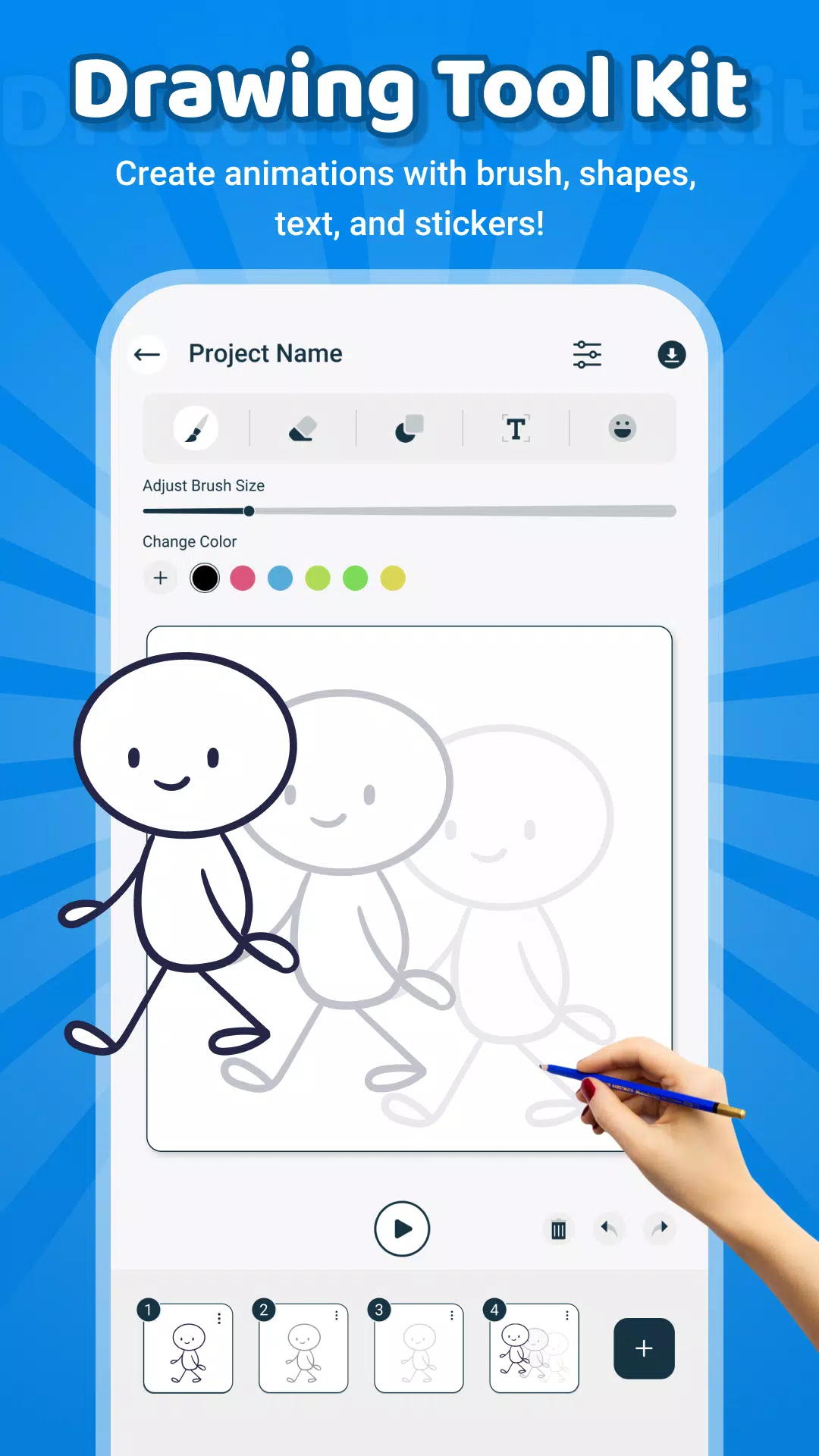 Flipbook: Draw Animation Maker ဖန်သားပြင်ဓာတ်ပုံ 2