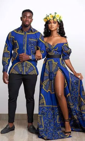 Couples Outfits Ankara Dresses Schermafbeelding 2