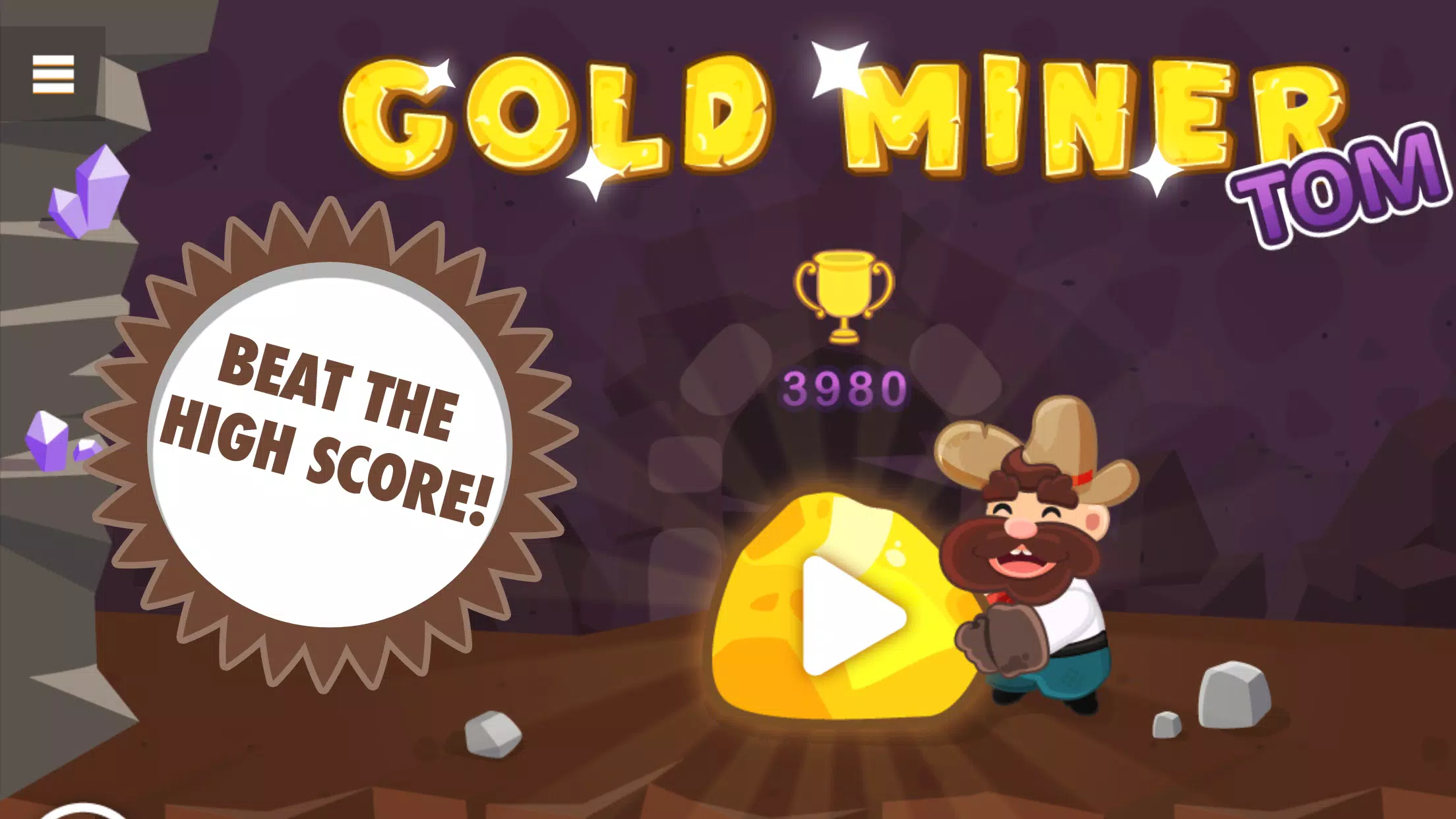 Gold Miner Tom Capture d'écran 1