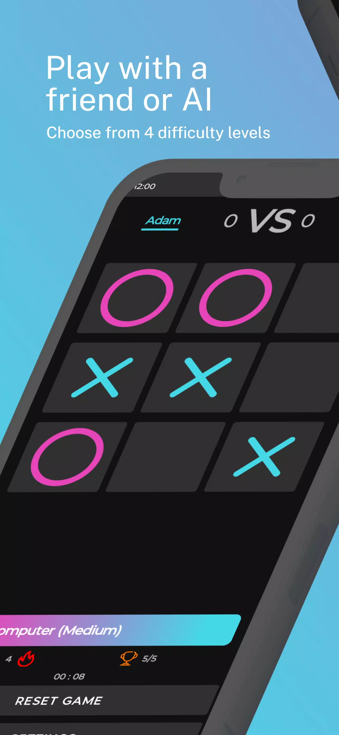 Tic Tac Toe Game Screenshot 1