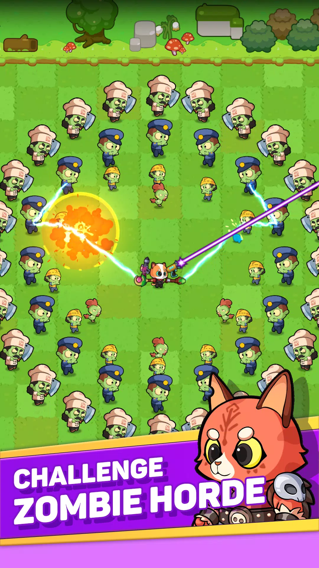 Meow vs Zombie应用截图第1张