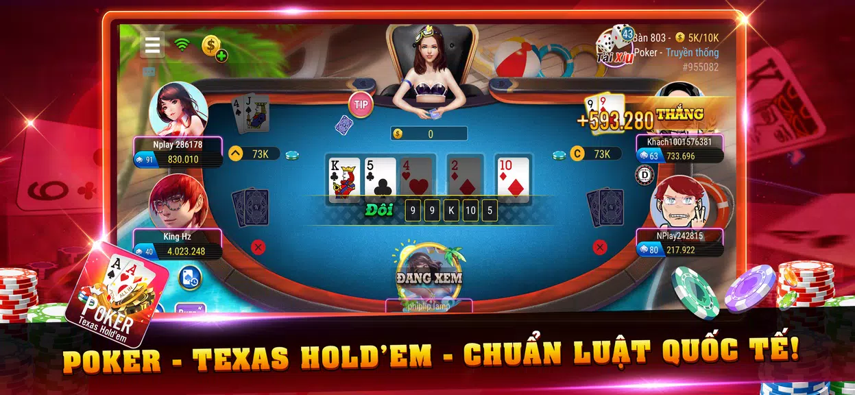 NPlay – Game Bài online, Tiến Lên, Xì Tố, Mậu Binh Ekran Görüntüsü 4