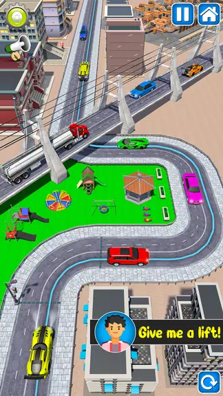 Pick Me Up Car Simulator Captura de pantalla 3