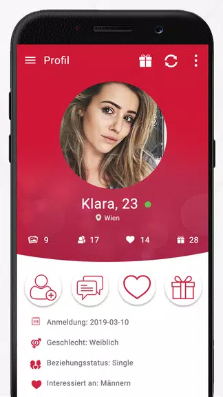Österreich Chat und Dating Ảnh chụp màn hình 1