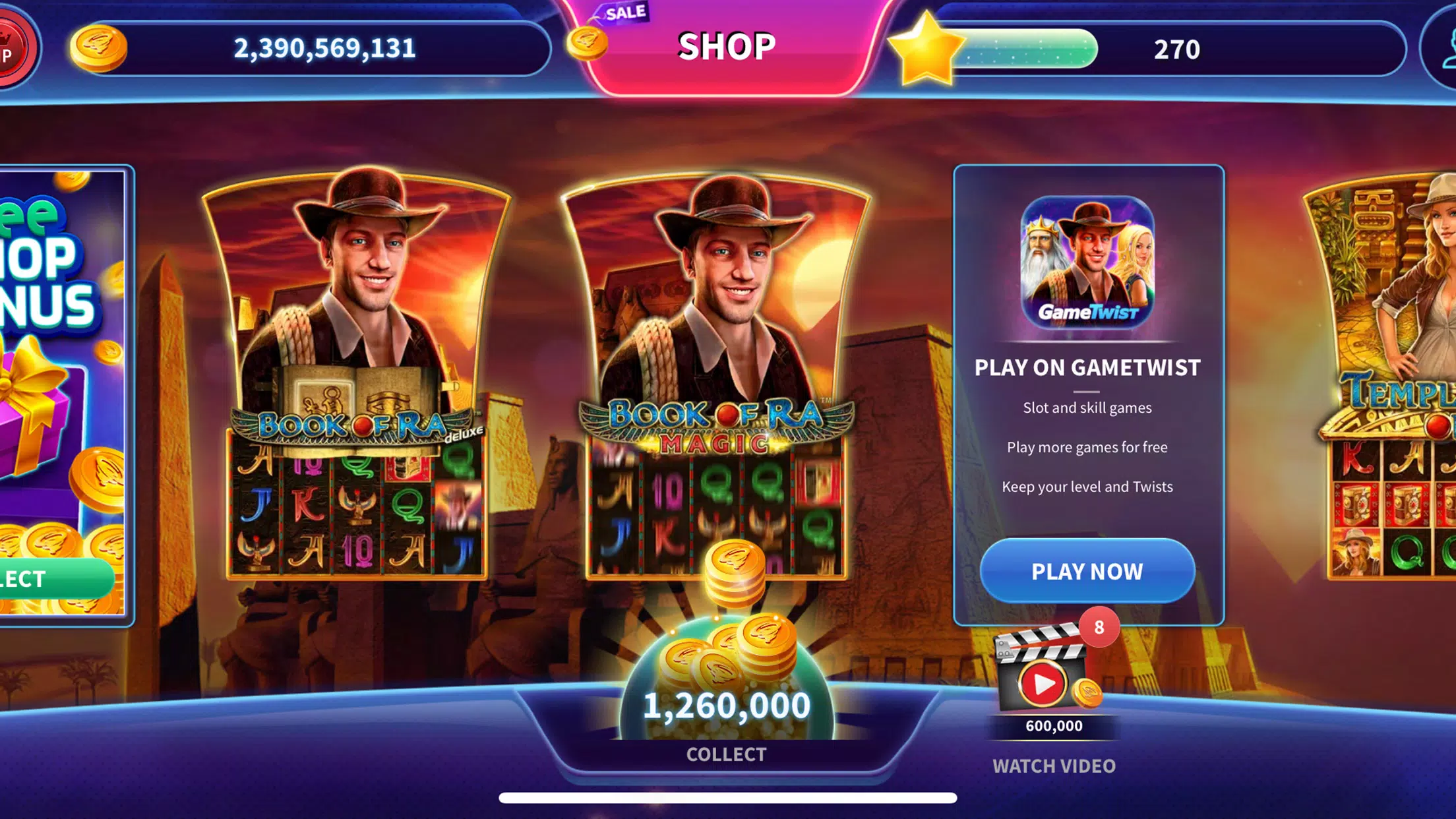 Book of Ra™ Deluxe Slot स्क्रीनशॉट 2