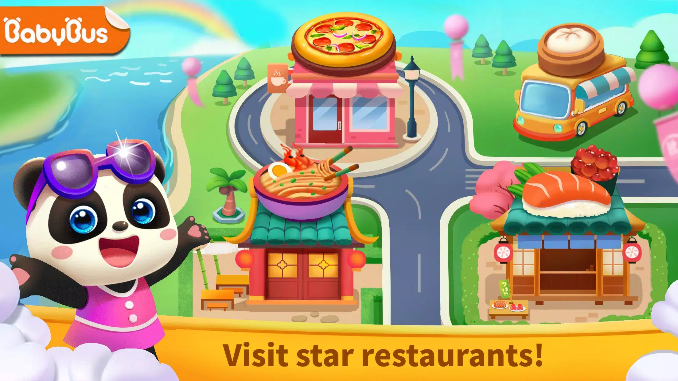 Little Panda: Star Restaurants Screenshot 1