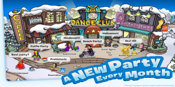 Club Penguin Captura de pantalla 3