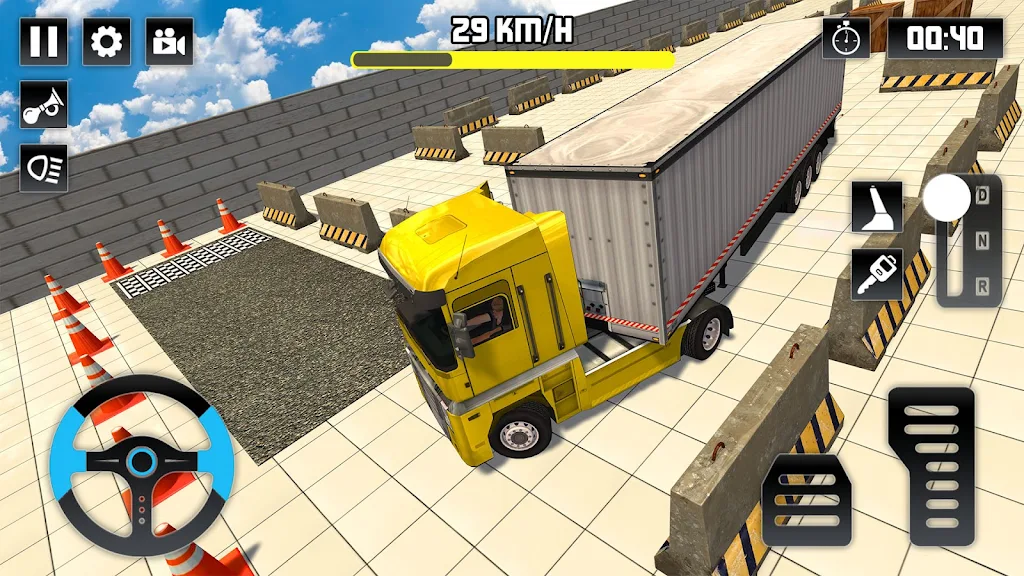 Euro Truck Parking - Truck Jam Captura de pantalla 3