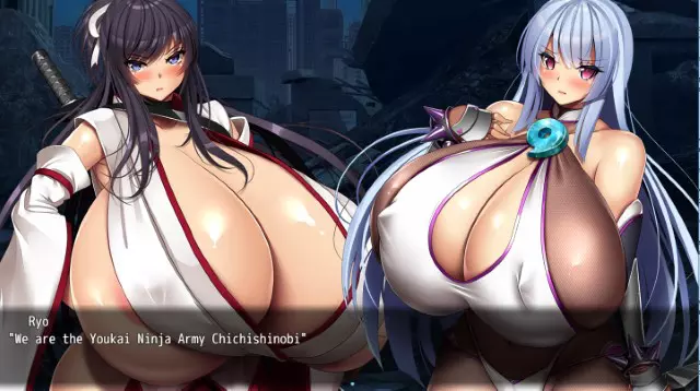 Big Breasts Ninpo Chichi Shinobi Schermafbeelding 2