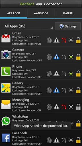 Perfect AppLock(App Protector) Schermafbeelding 2