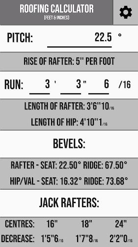 Roofing Calculator Screenshot 1