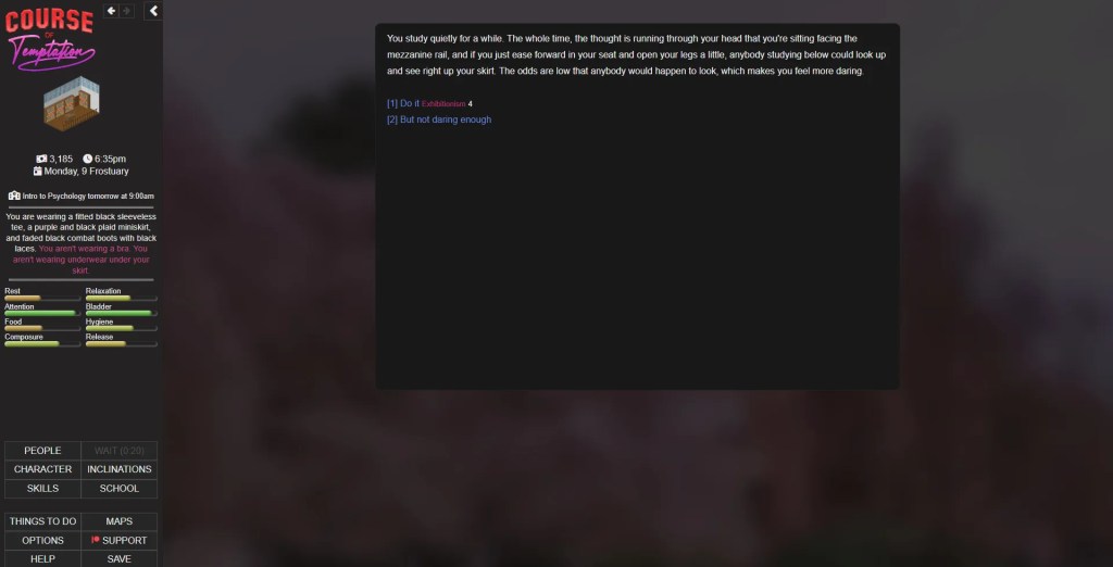 Course of Temptation [v0.4.21] Captura de pantalla 1