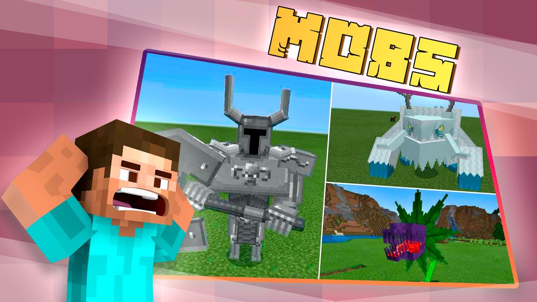 Mods for Minecraft PE Schermafbeelding 1