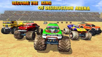 Monster Truck Derby Crash Game ภาพหน้าจอ 3